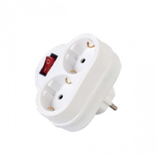 Ταφ σούκο σε 2 σούκο με διακόπτη OSCARPLUS GZBK01/02